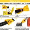 Hainsaw Teeth Sharpener, Portable Chain Saw Sharpener Tool, Chainsaw Sharpener Universal Chain Saw Blade Sharpener