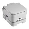 VEVOR Portable Toilet for Camping with Carry Bag, RV Toilet with 3.2 Gal Waste Tank, Push-Button Pressurized Flush Commode