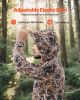 VEVOR Camo Hoodie, Small Size, Men Pullover Hooded Sweatshirt, Moisture Wicking & Breathable, Quick-dry, Hiking Fishing Shirt with Hood