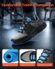 VEVOR Cross Training Shoes, M Width Sneakers US Size 10, Wide Toe Box Shoes with Arch Support & Adjustable Lace-up, Training Shoes for Running