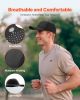 VEVOR Baseball Cap, Plain Baseball Hat with Breathable Fabric, Adjustable Size, Lightweight Summer Thin Sports Caps Ideal for Running, Workouts