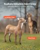 VEVOR Deer Decoy, Outdoor Deer Decoys for Hunting, Realistic Durable HDPE Doe Hunting Decoy, Foldable Legs for Easy to Carry and Use