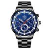 Fashion Mens Watches Luxury Men Sports Gold Stainless Steel Quartz Wrist Watch Man Business Casual Leather Watch Ñ‡Ð°ÑÑ‹ Ð¼ÑƒÐ¶ÑÐºÐ¸Ðµ