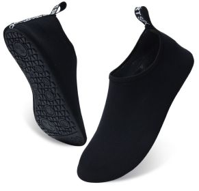 Adult Barefoot Socks Diving Water Swimming Socks Light Water Shoes Beach Shoes Non-slip Swimming Beach Socks Snorkeling Shoes (Color: Fine lines2, Shoe Size: 44-45)