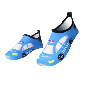 Marvel Spider-Man Boys Floor Socks Girls Frozen Elsa Children Outdoor Water Shoes Kids Diving Wading Shoes Beach Swimming Shoes (Color: 24, Shoe Size: 34-35(20.4cm insole))