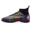 Mens Soccer Shoes Non-Slip Football Boots Cleats Grass Soccer Sneakers Yj068