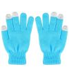Unisex Winter Knit Gloves Touchscreen Outdoor Windproof Cycling Skiing Warm Gloves