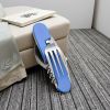 "6-in-1 Stainless Steel Cutlery Set â€“ Folding Knife/Fork/Spoon for Camping"