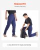 VEVOR FR Pants for Men, 9 oz 100% Cotton, Flame-Resistant Cargo Pants with Multi-Pockets and Elastic Waist, Reinforced Tear-proof Stitching