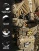 Chest Rig Molle Modular Micro Fight Chest Rigs Adjustable&Detachable with 5.56/7.62 Magazine Pouch